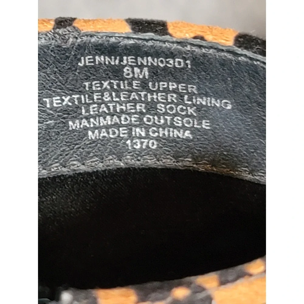 Steve Madden Jenn Pointed Toe Annimal Print‎ Ankle Boots Size 8 Fall Fashion